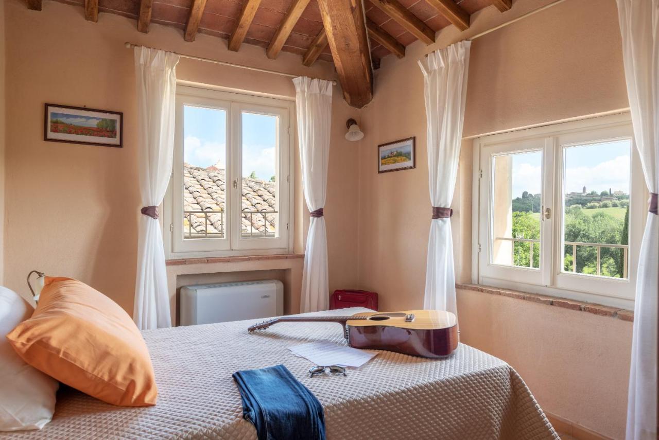 Villa Il Borghetto Сиена Экстерьер фото