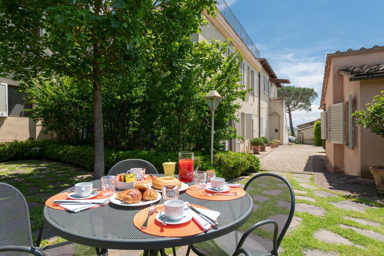Villa Il Borghetto Сиена Экстерьер фото