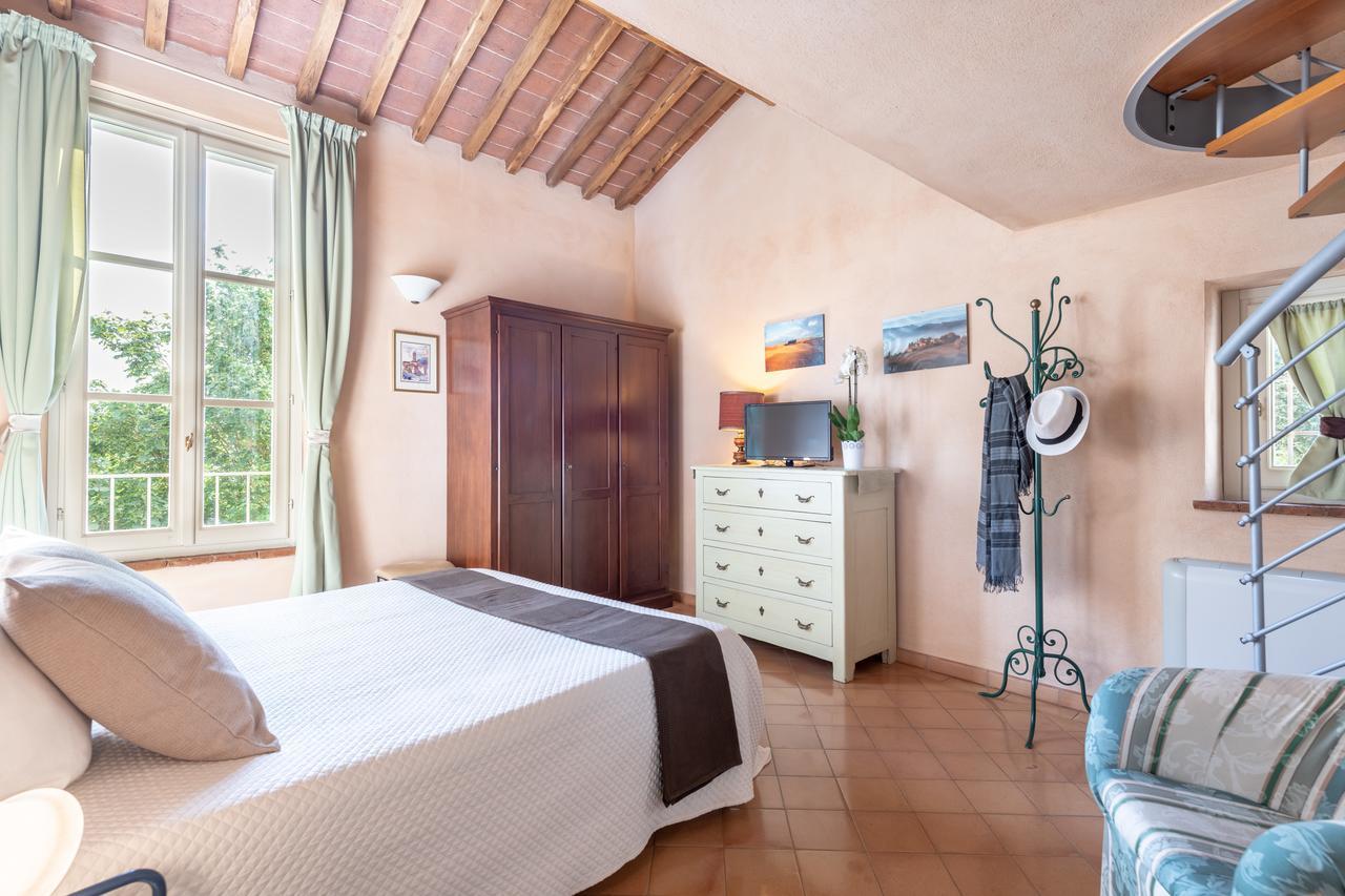 Villa Il Borghetto Сиена Экстерьер фото