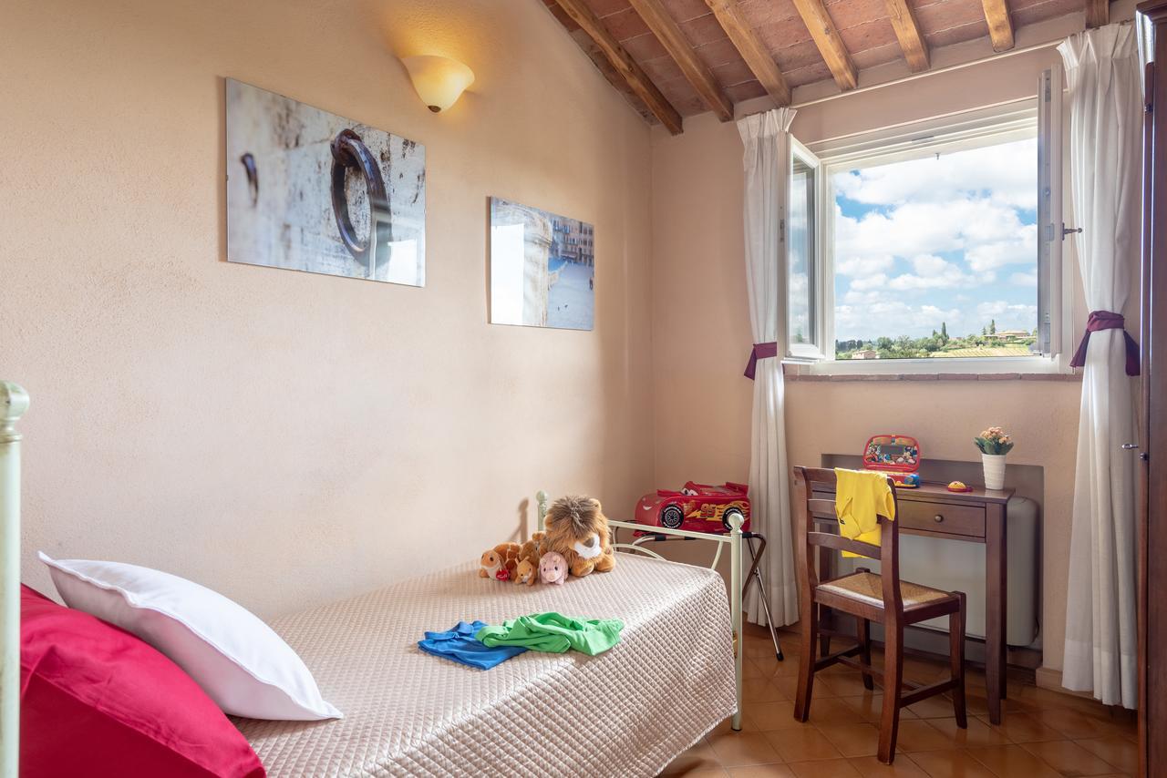 Villa Il Borghetto Сиена Экстерьер фото