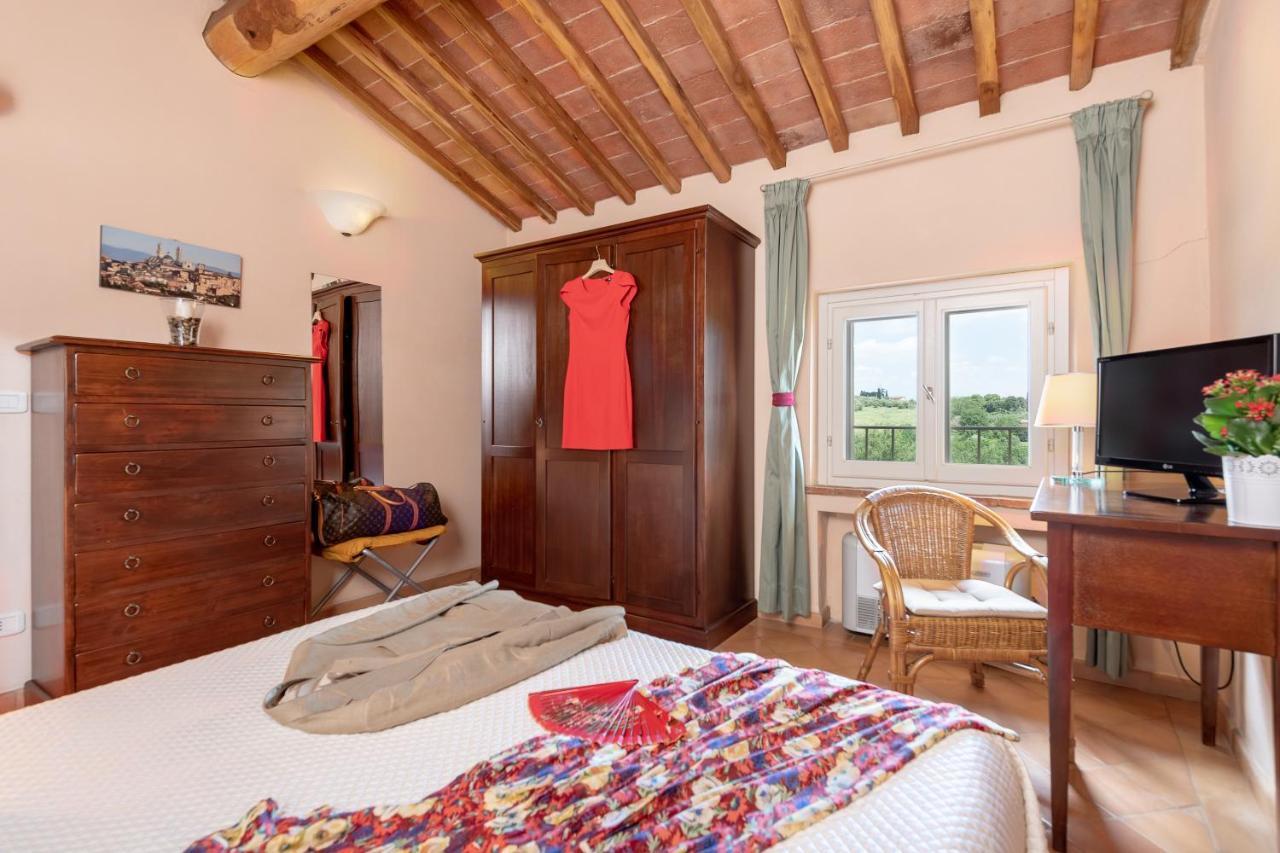 Villa Il Borghetto Сиена Экстерьер фото