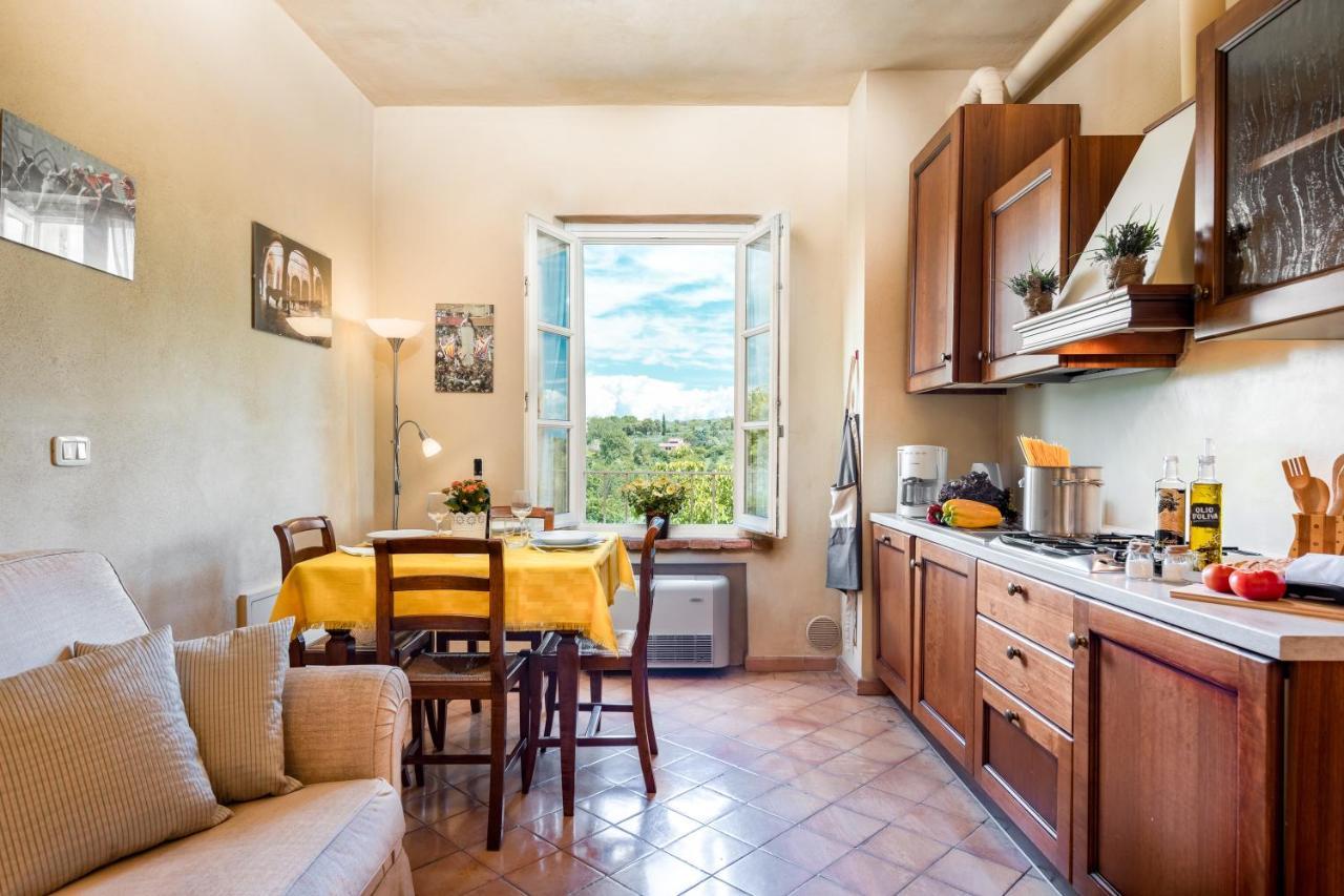 Villa Il Borghetto Сиена Экстерьер фото
