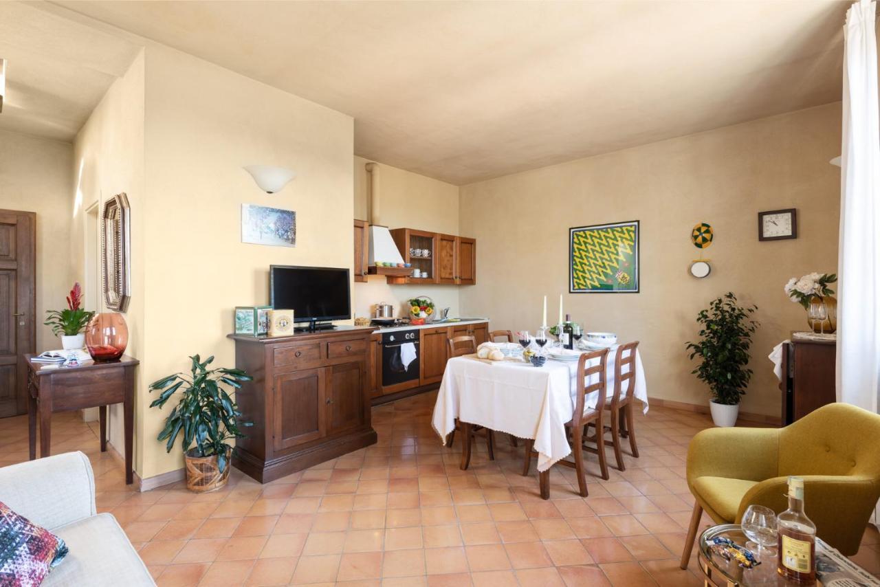 Villa Il Borghetto Сиена Экстерьер фото
